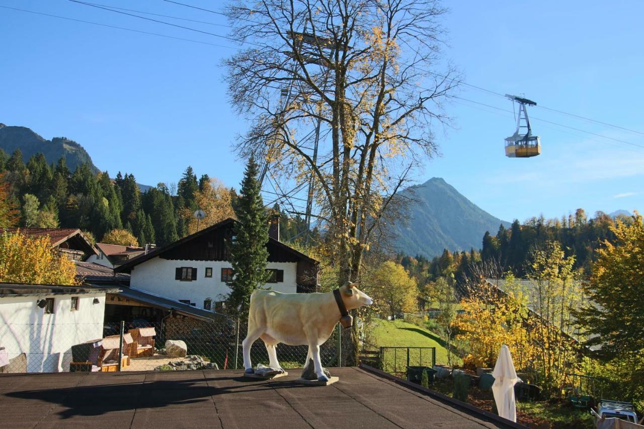Zur Gluecklichen Kuh Hotel Oberstdorf Kültér fotó