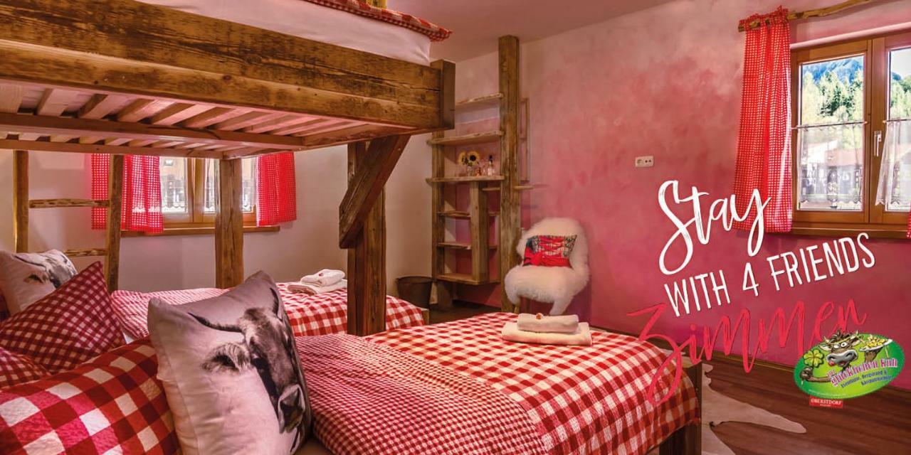 Zur Gluecklichen Kuh Hotel Oberstdorf Kültér fotó