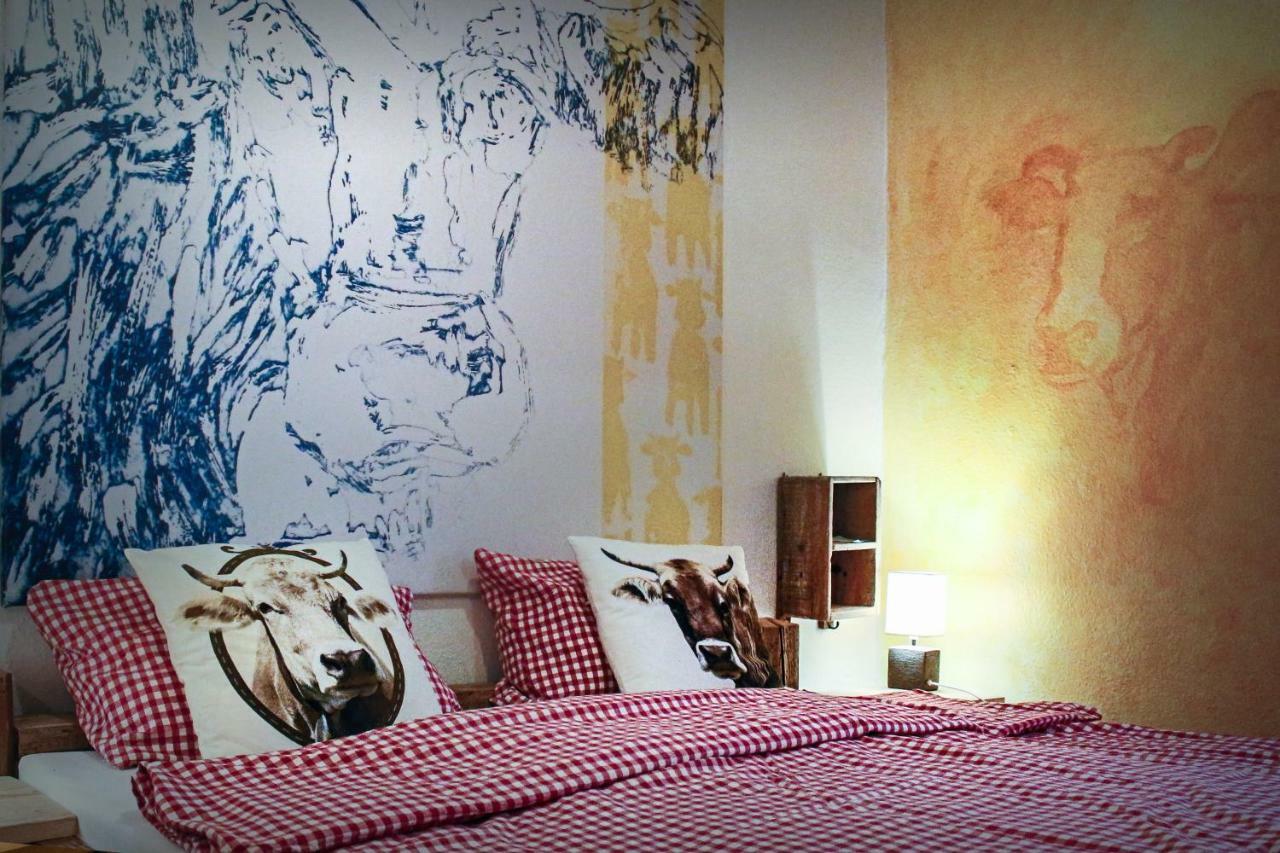Zur Gluecklichen Kuh Hotel Oberstdorf Kültér fotó